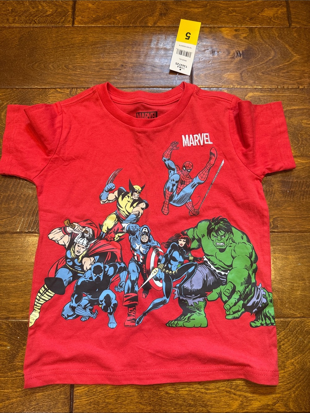Marvel four piece bundle NWT